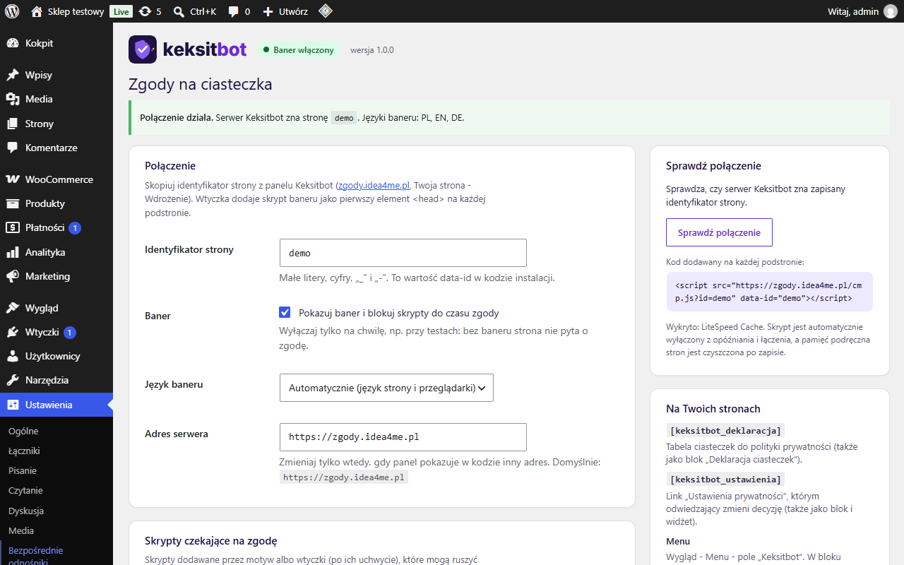 Keksitbot - WordPress and WooCommerce
